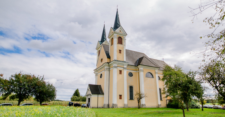 Vorschaubild Kirche Heiligenkreuz bei Kremsmünster :: © Karin Bergmann