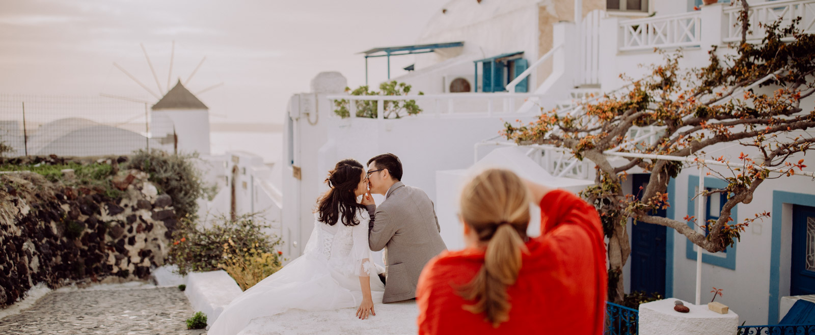 Hochzeitsfotograf in Santorin :: © Karin Bergmann